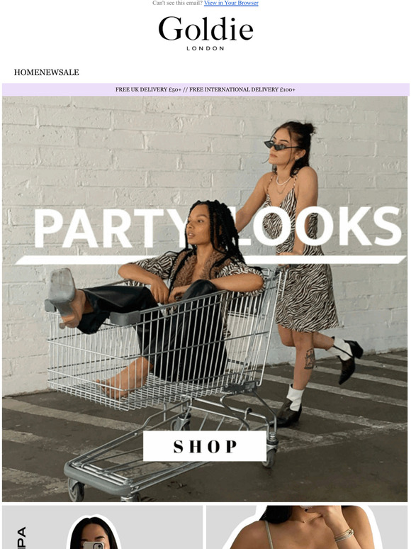 NEW DROP FOR PARTY SEASON
