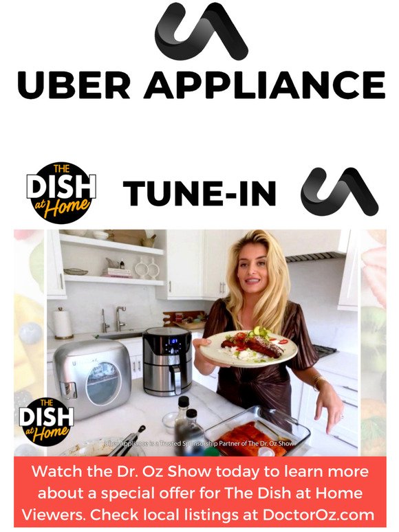 Uber Appliance Major Announcement - Tune In