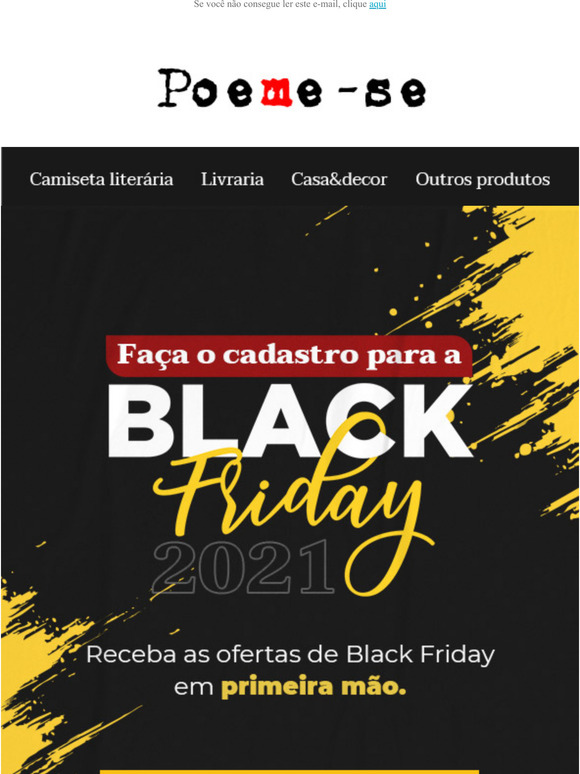 Cadastro Black Friday