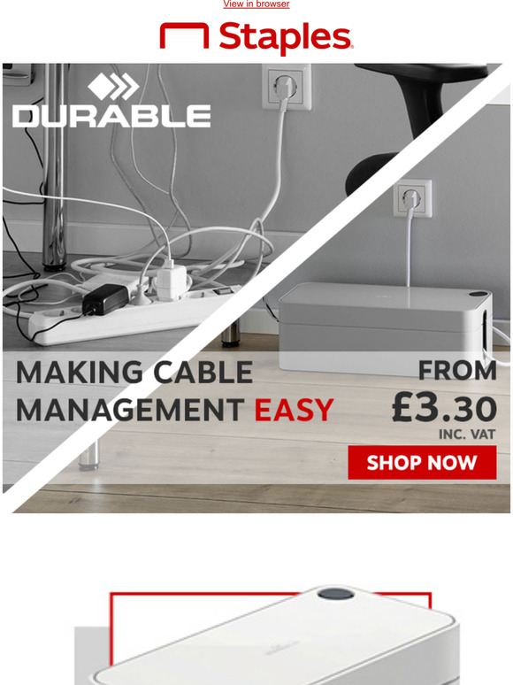 Messy Cables? Look no further...