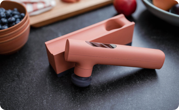 Lyric therapeutic massager uses direct frequencies to relieve your soreness and pain