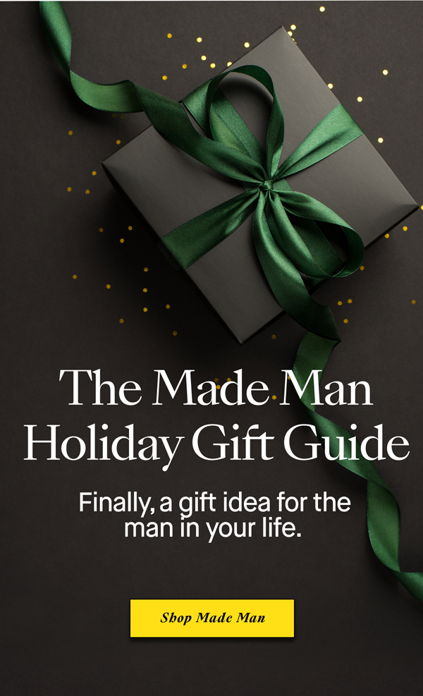 The Made Man Holiday Gift Guide