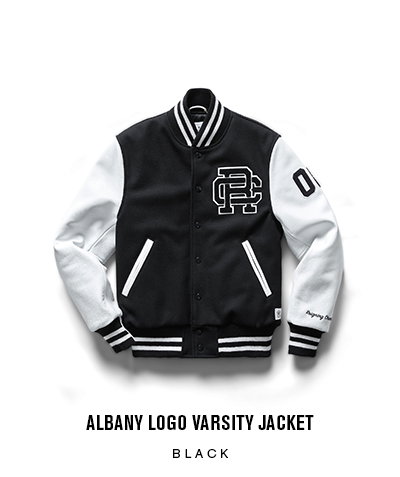 Albany Varsity Jacket / Extra Small / Black / Classic by Reigning Champ
