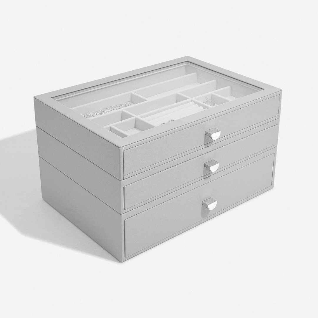 Stackers NEW IN Jewellery Box Drawers Milled