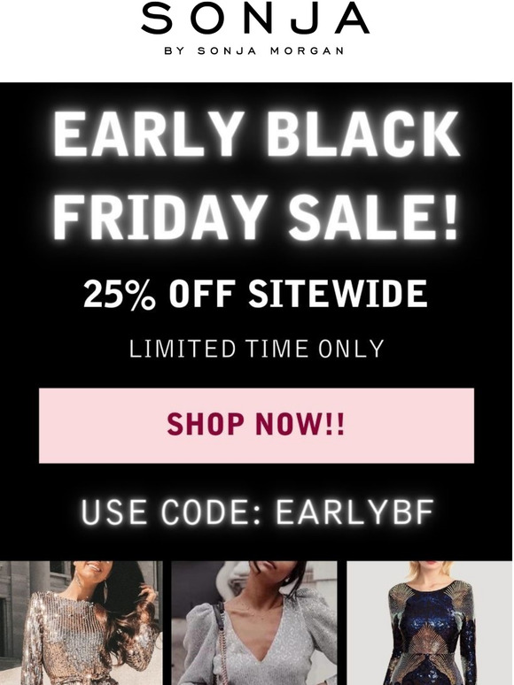  Early Black Friday Sale!!