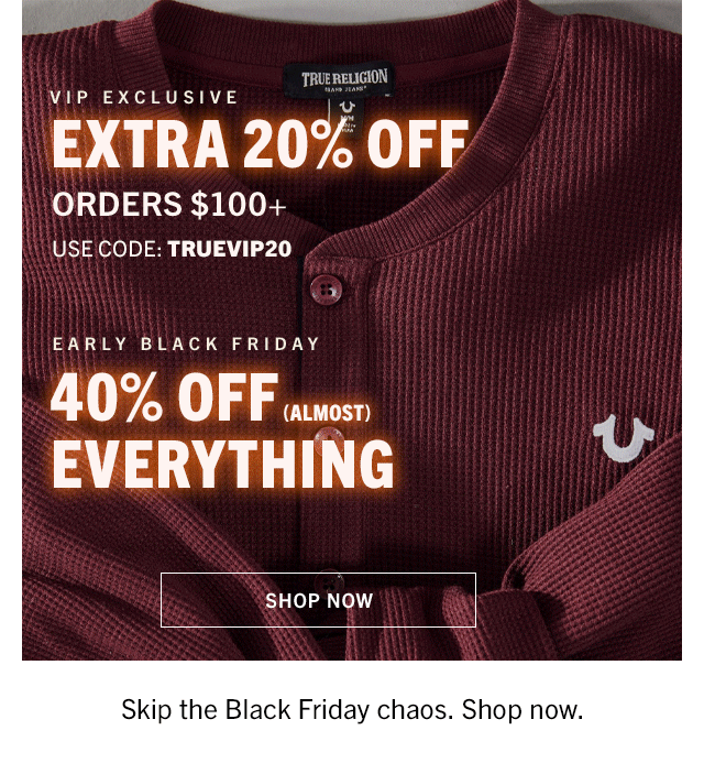 black friday true religion