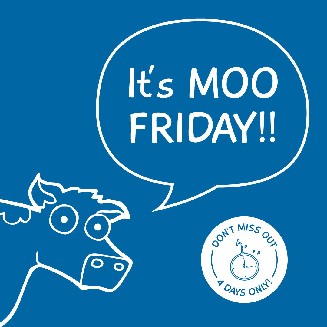 Friday Moos MooGoo: Get EARLY ACCESS to our MOO Friday Sale on now! | Milled