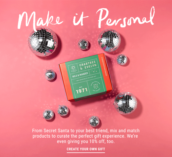 Make it personal - Create your own Kits