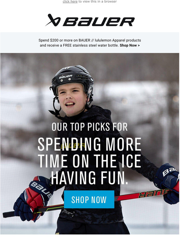 bauer lululemon apparel