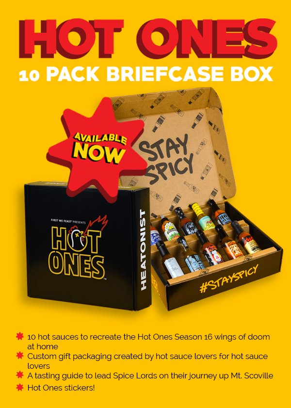  Hot Ones Season 21 Lineup, Hot Sauce Challenge Kit