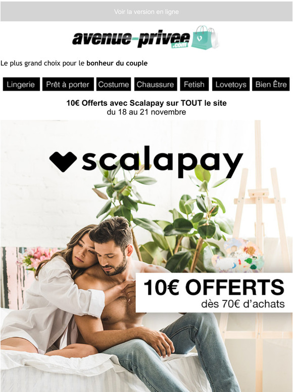   10 Offerts sur Tout le Site du 18 au 21 Novembre