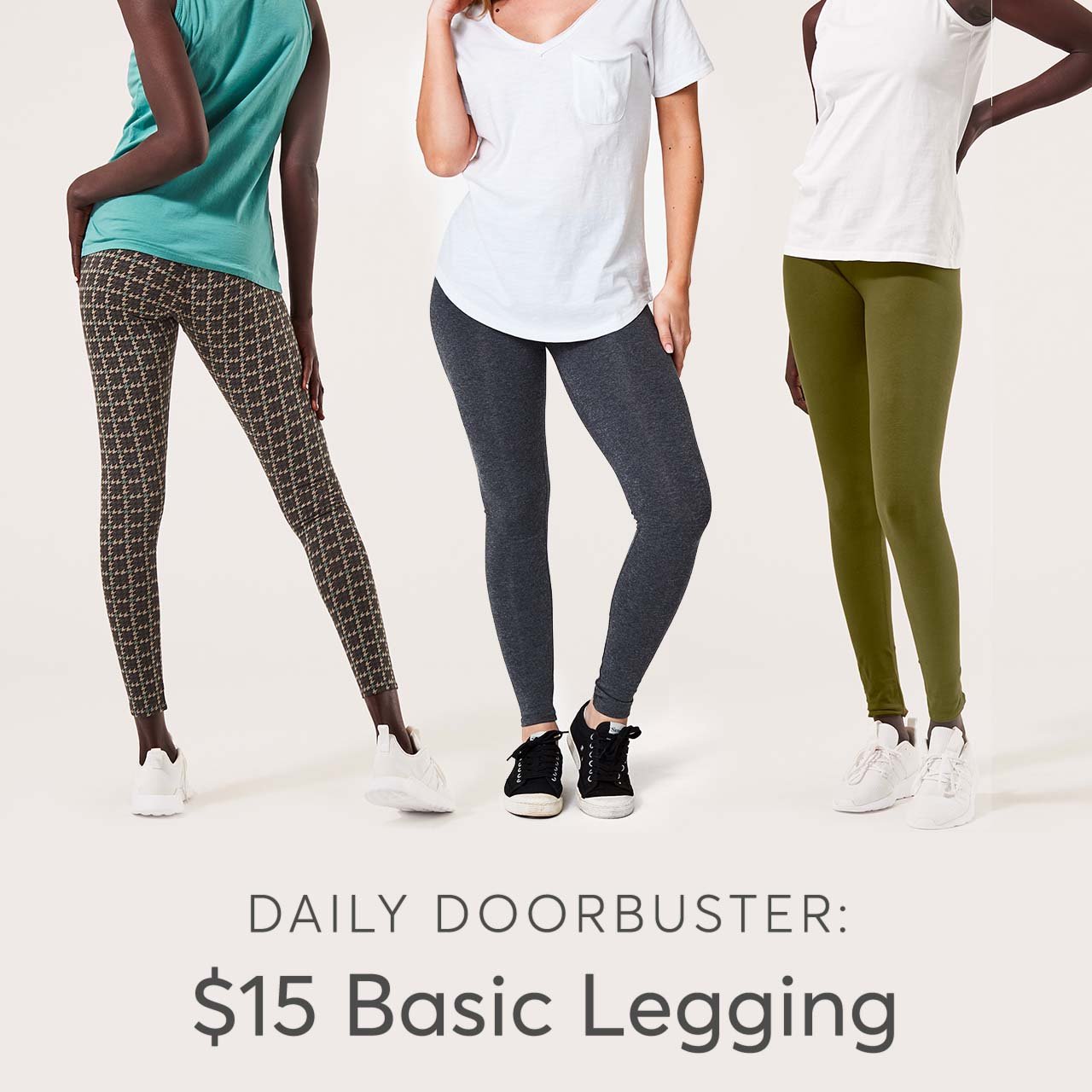 PACT Apparel, Inc.: Daily Doorbuster: $15 Leggings.
