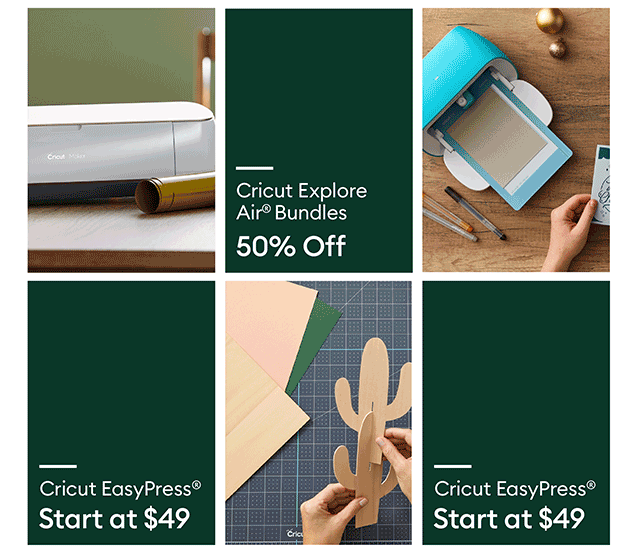 Cricut Ready, Set, SHOP with Cricut! Milled