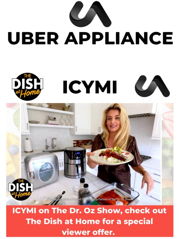 Uber Appliance - In Case you Missed It
