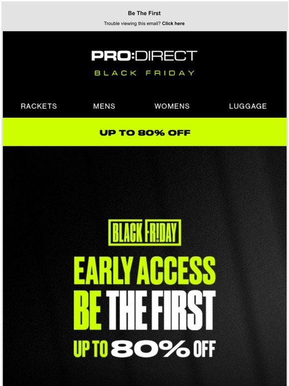 Your Early Access Is Here. Get In Quick!