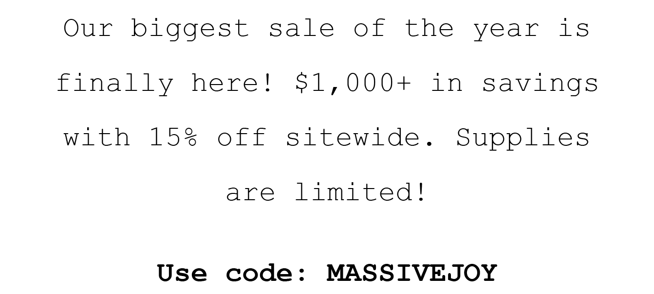 The Original Scrapbox BIGGEST SALE OF THE YEAR Milled
