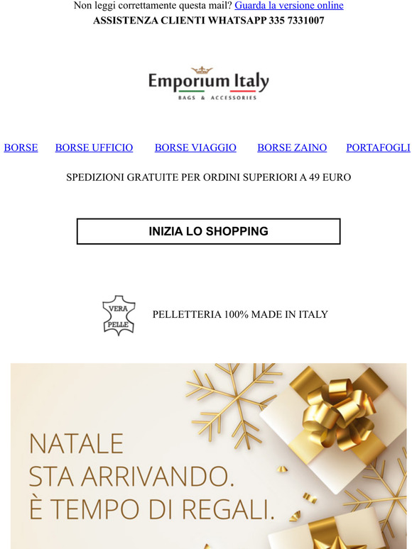 Emporium-Italy: Fai di Questo Natale una Vera Pelle Christmas