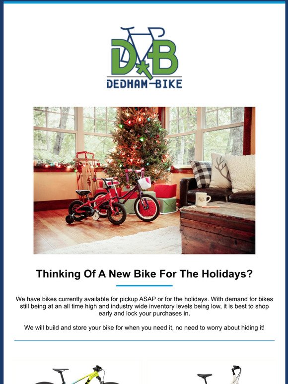 Thinking Of A New Bike For The Holidays?