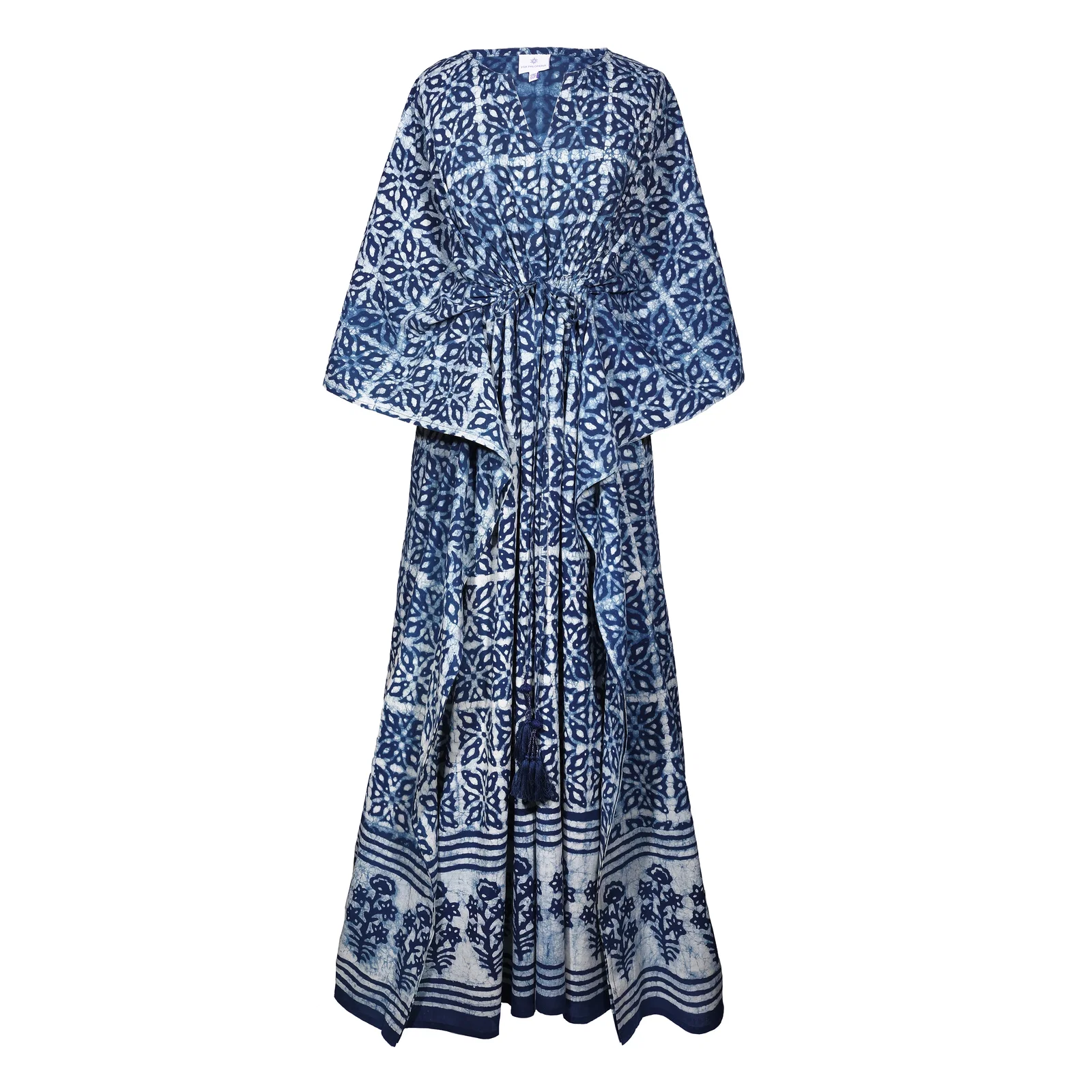 Image of King Kuta Indigo Maxi Kaftan