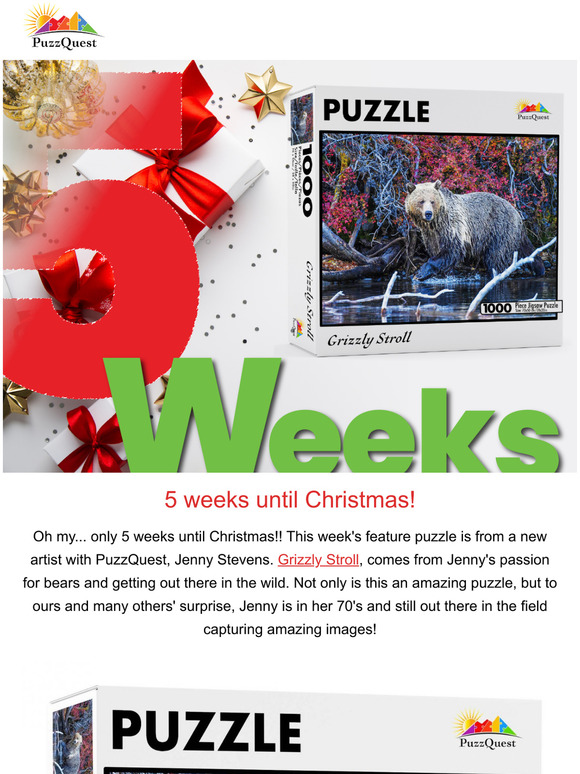 5 Weeks until Christmas   from PuzzQuest 
