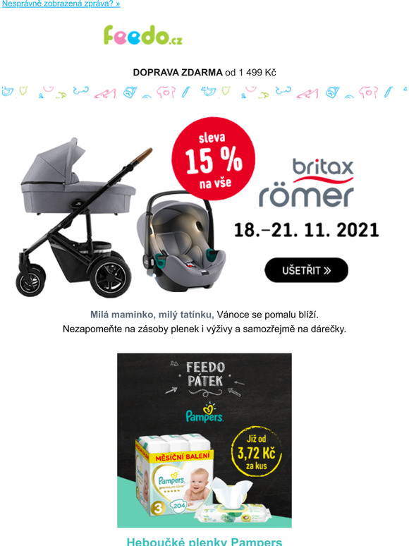SLEVA 15 % na ve od Britax Rmer