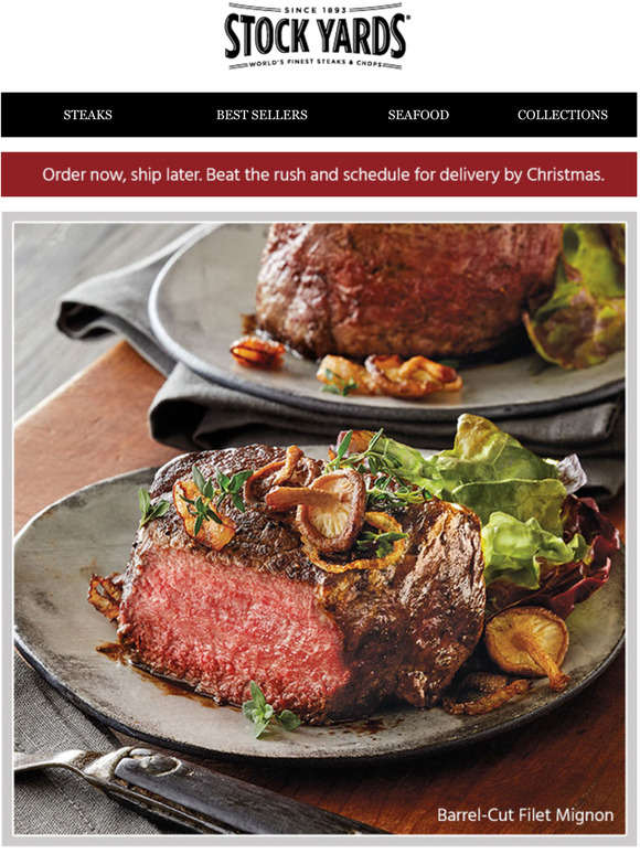 Stock Yards: Learn What Makes Our Gourmet Steaks So Exceptional. 