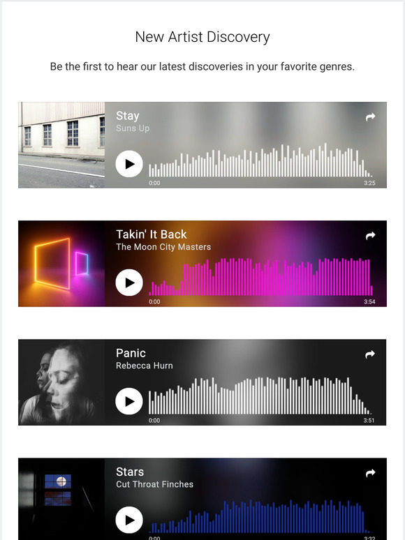 5 tracks we can't stop playing