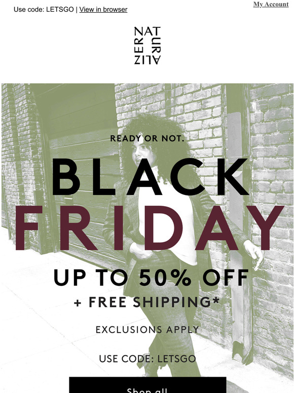 naturalizer black friday sale