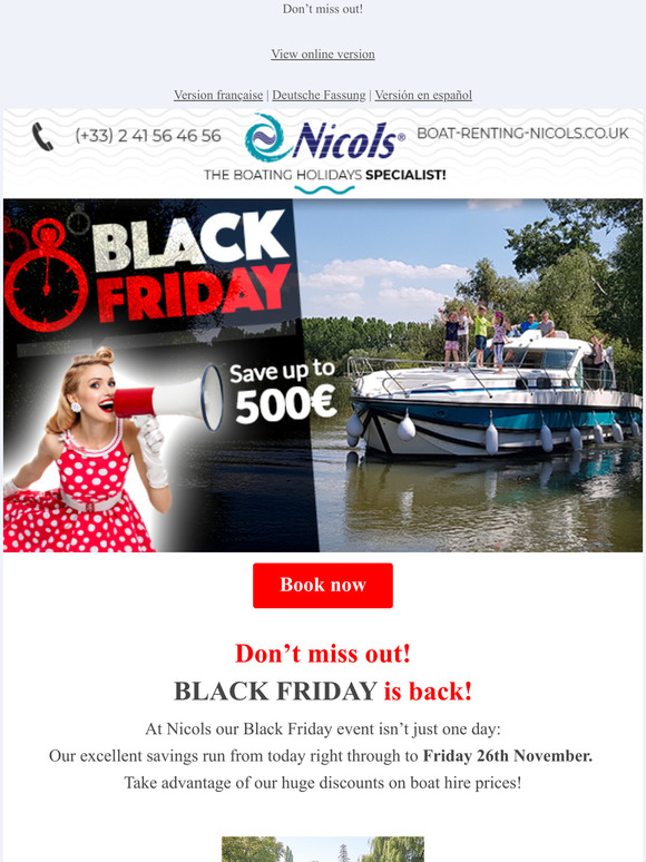 Black Friday ! Save up to 500