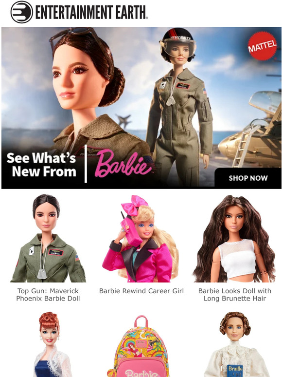 NEW Barbie GHT64 Signature Top Gun Maverick Phoenix Barbie Doll