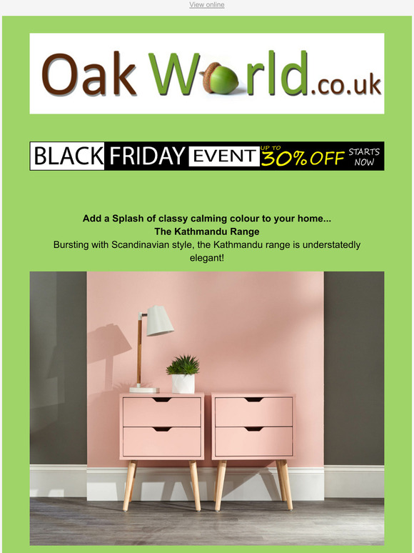 Add a Splash of classy calming colour to your home...