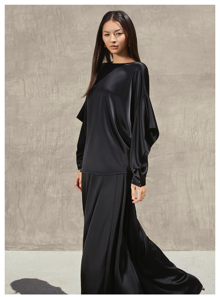 St. John Knits Black Tie Season Milled