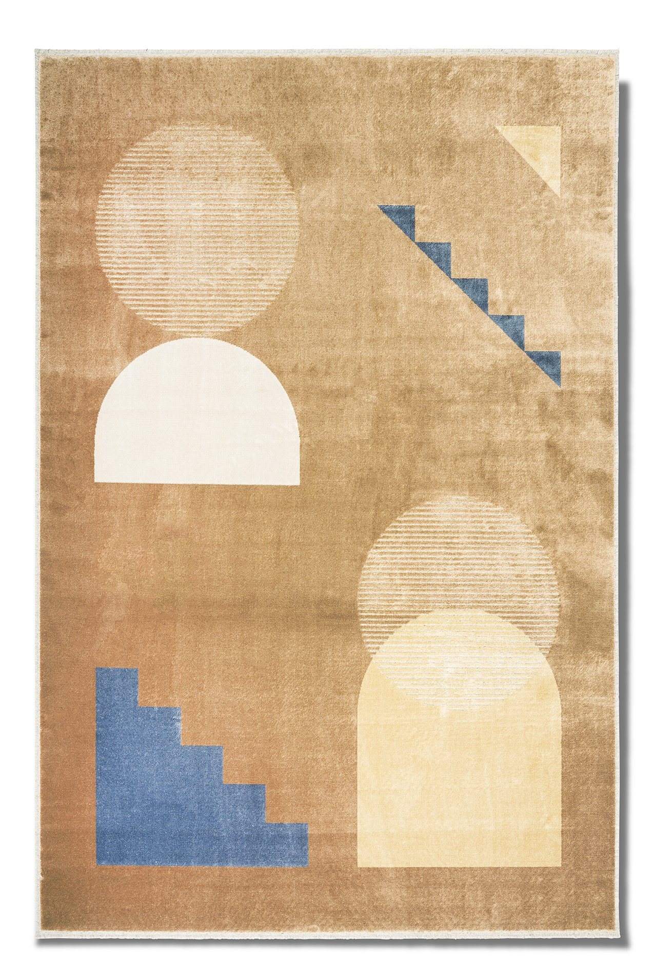 Image of Framework Wool & Bamboo Silk Rug by Yanyi Ha