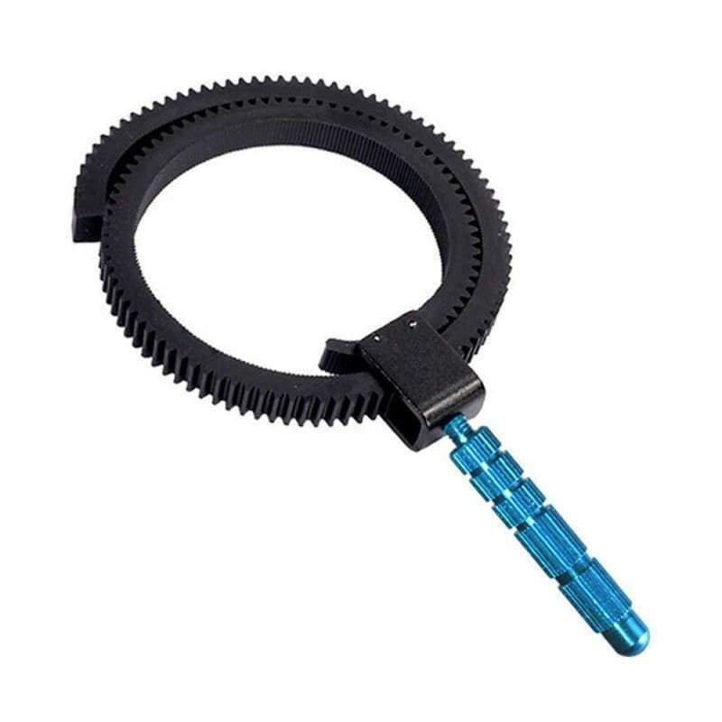 Gear Ring Belt with Aluminum Alloy Grip for DSLR Camcorder Camera