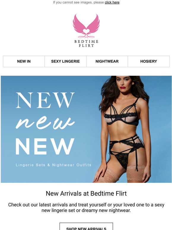 Bedtime Flirt Valentines Lingerie To Fall In Love With Milled