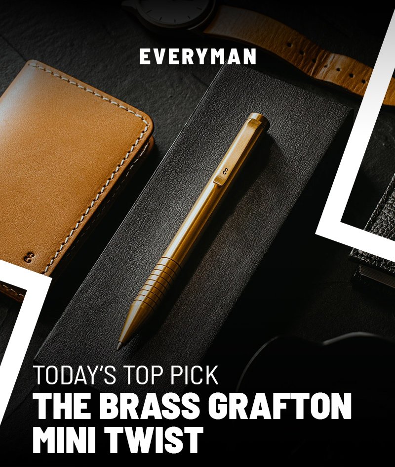 Everyman: Get The Brass Grafton Mini Twist - 24 Hours Only friend