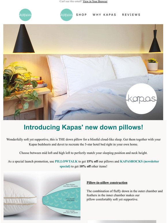 Feather throw cushions / pillows – Kapas Living