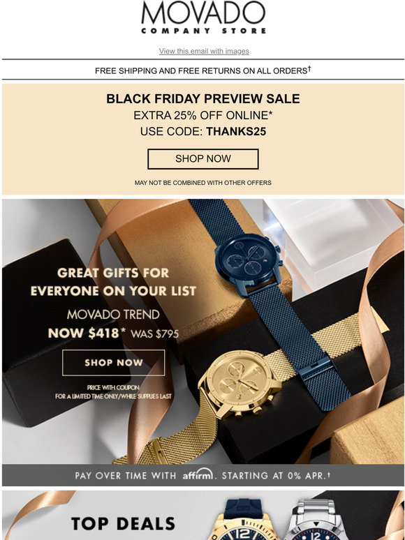 movado black friday deals Big sale 