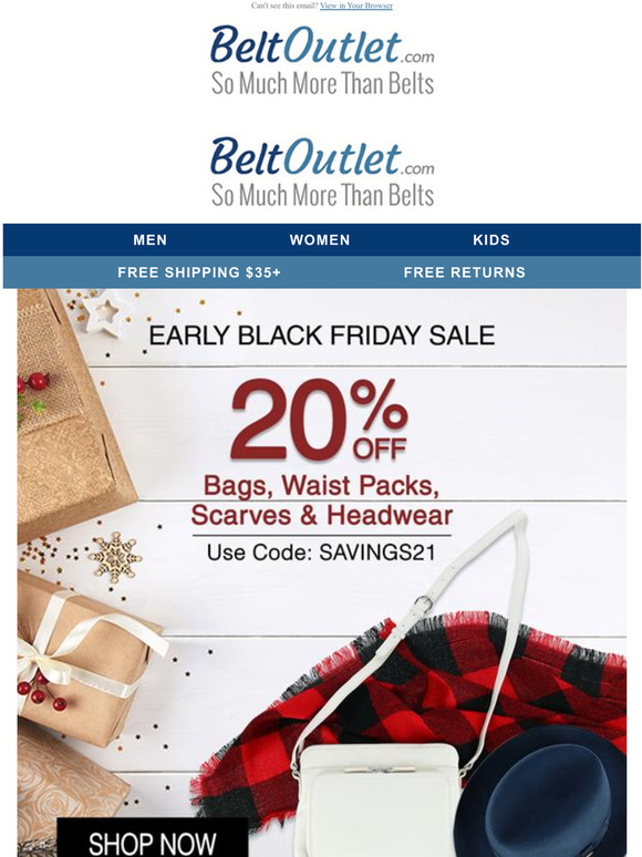 beltoutlet coupon code