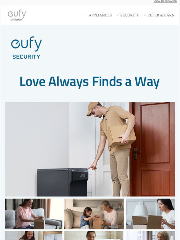Packed with Love  SmartDrop by eufy Security