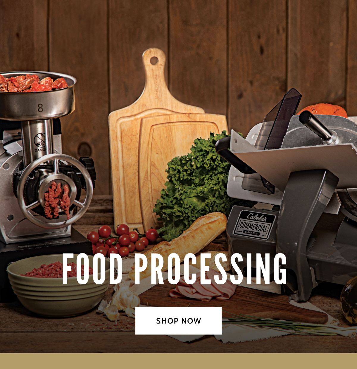 Cabela's Choose Cabela's for all your food processing needs! Milled