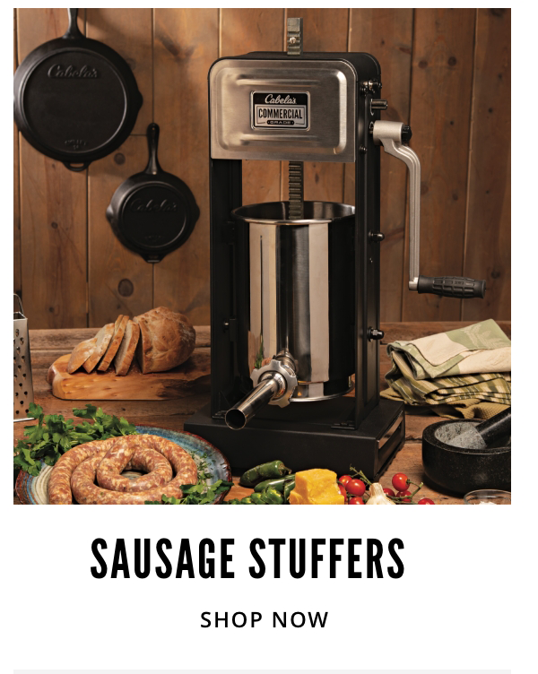 Cabela's Choose Cabela's for all your food processing needs! Milled