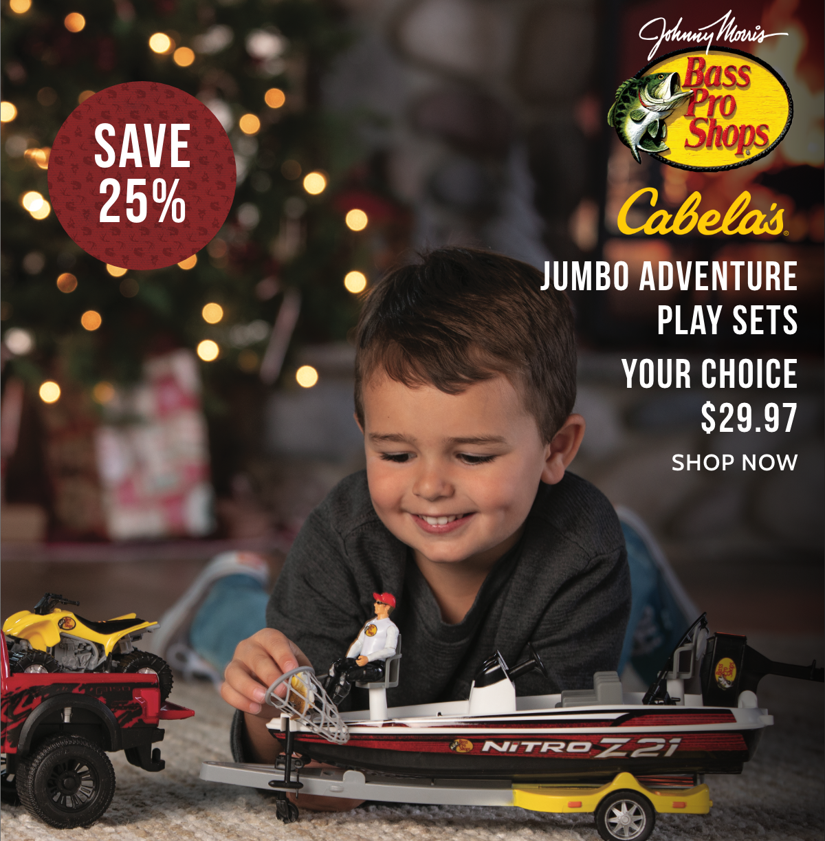 Bass Pro Shops: Christmas Gifts have arrived in Santas Toy Shop at Bass