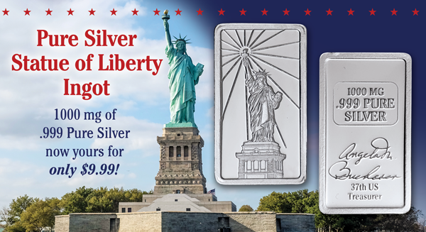 Official NCM .999 Pure Silver Bars - National Collector's Mint