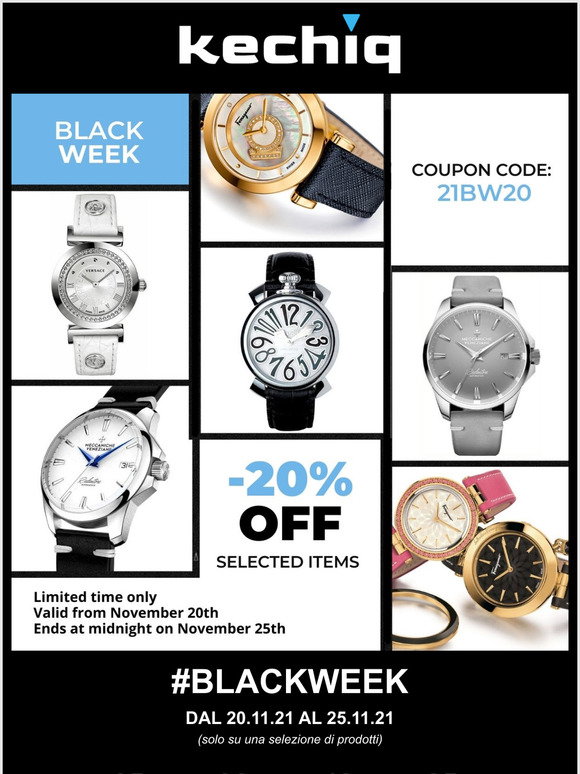 kechiq.it: #BLACKWEEKEND -10% di sconto EXTRA con codice coupon dedicato |  Milled