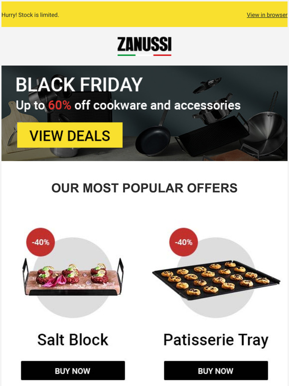 Black Friday Sale! Save up to 60% all month