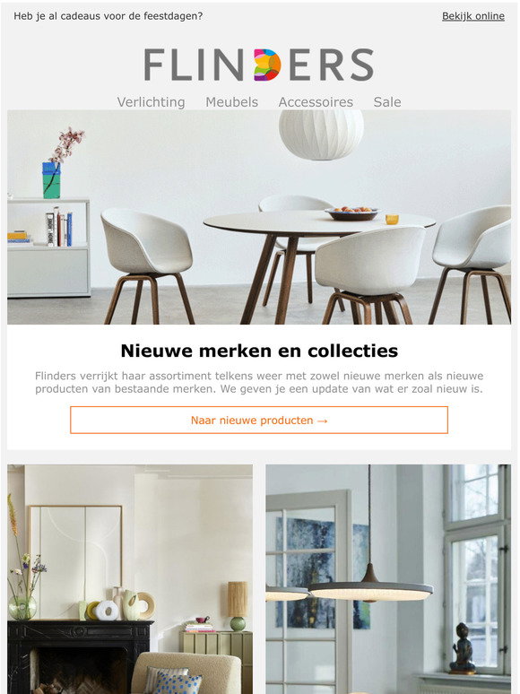 Flinders NL: Ontdek de allernieuwste designproducten | Milled