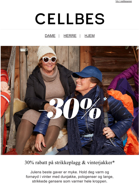 Akkurat na: 30% pa vinterjakker