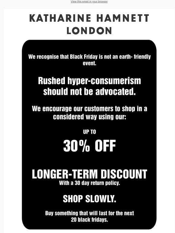 ABOUT BLACK FRIDAY