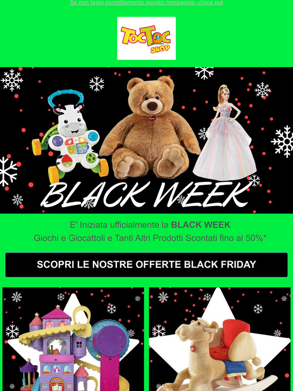 Fino a -50% la Black Week  Qui!				